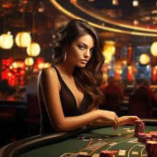 Live blackjack table on fauna77 with multi-camera view and dealer interaction